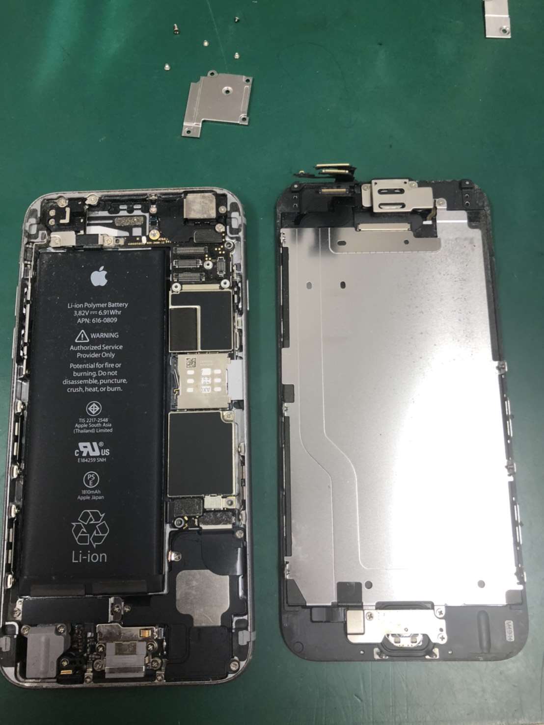  6s 液晶割れ修理でご来店