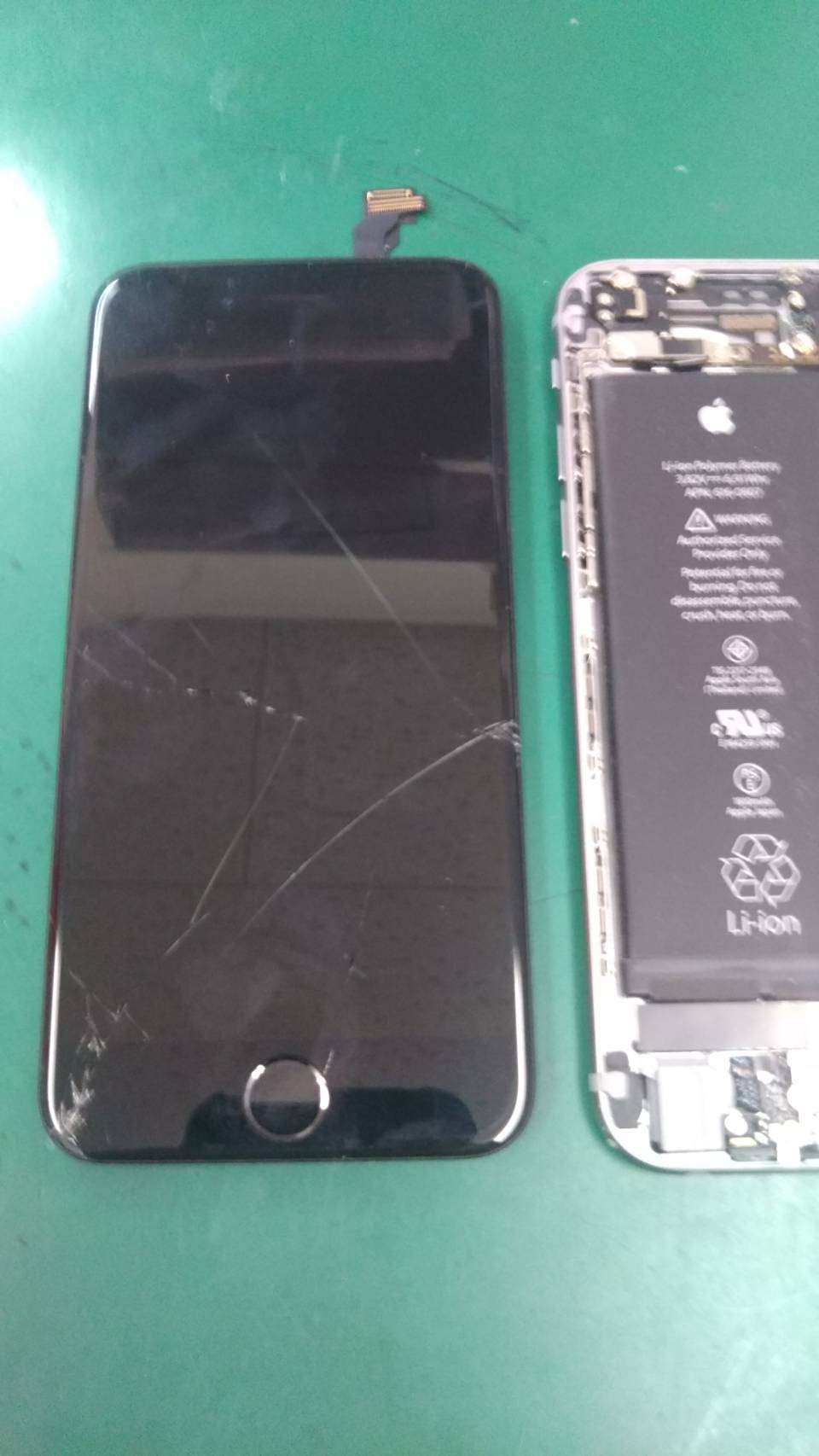 6s 画面割れ修理でご来店