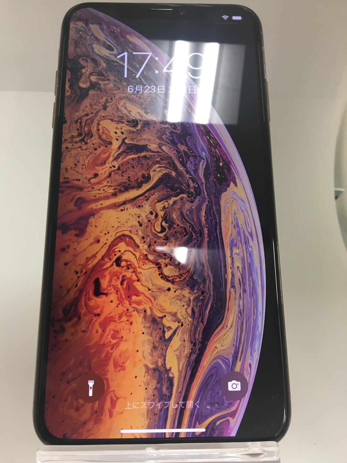 Xsmax バッテリー交換でご来店